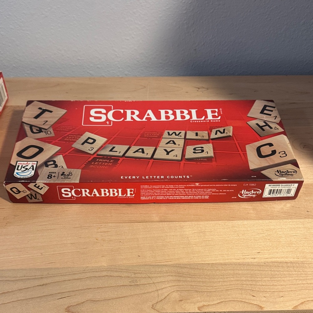 Hasbro Scrabble Game